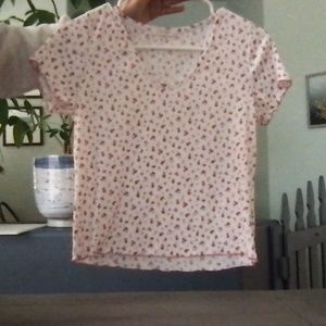 Short sleeve floral shirt